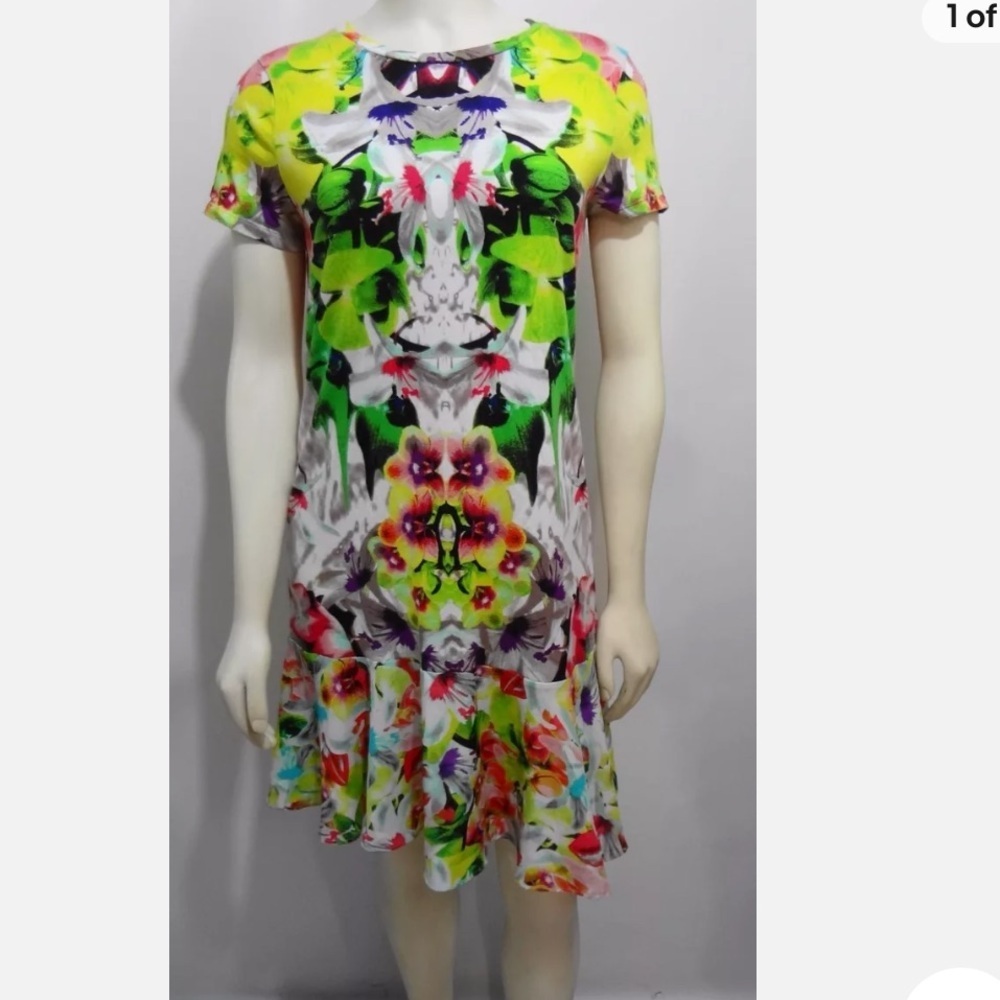 Prabal Gurung For Target S First Date Print Drop Waist Mini-Dress